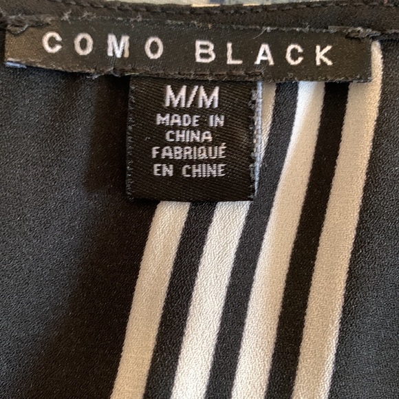 Como Black blouse - Picture 3 of 5